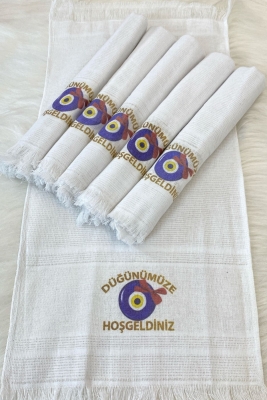 Düğün Gelin Damat Sünnet Konvoy Arabası Havlusu Süsü, 6 Adet