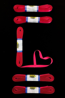 Fuşya Saten Kurdele 1 Cm 10 Metre, Bohça Çeyiz Özel Gün Hediye Süsleme Kurdelesi