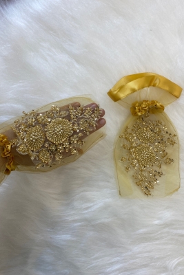 Gold Vip Delux Gelin Eldiveni, Kına Eldiveni