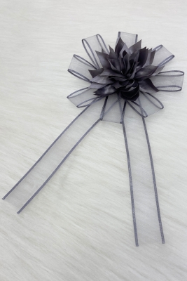 Gri Bohça Süsü, Gelin Damat Çeyiz Düğün Nişan Konvoy Gelin Arabası Sünnet Kına Süsü 1 Adet