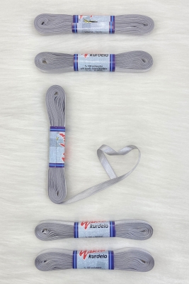 Gri Saten Kurdele 1 Cm 10 Metre, Bohça Çeyiz Özel Gün Hediye Süsleme Kurdelesi