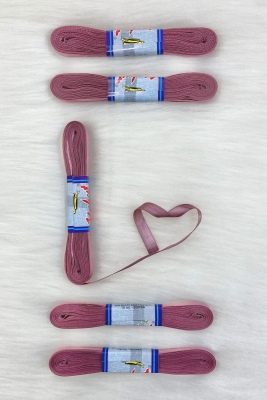 Gül Kurusu Saten Kurdele 1 Cm 10 Metre, Bohça Çeyiz Özel Gün Hediye Süsleme Kurdelesi