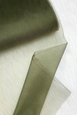 Haki Yeşil Bohça Süsleme Tülü, Nişan Bohça Süsü, Kapı Doğum Günü Parti Süsleme Tülü, 100x300cm