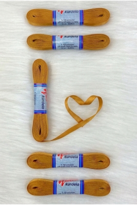 Kiremit Saten Kurdele 1 Cm 10 Metre, Bohça Çeyiz Nikah Kına Sünnet Söz Özel Gün Hediye Süsleme