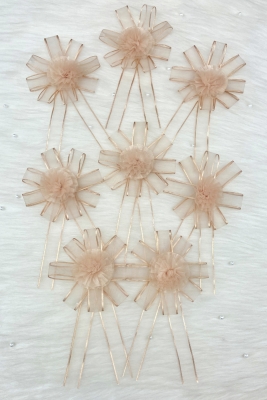 Kapiçino Bohça Süsü, Gelin Damat Çeyiz Düğün Nişan Konvoy Gelin Arabası Sünnet Kına Süsü 5 Adet