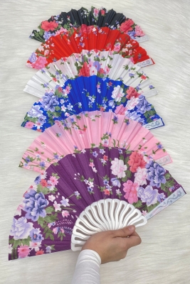 Karışık Renk Gelin Nedime Yelpazesi, Bride Bekarlığa Veda Partisi Kına Hediyelik, 6 Adet