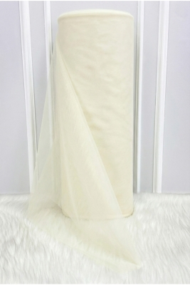 Kırık Beyaz Süsleme Tülü, Bohça Çeyiz Gelin Damat Söz Nişan Nikah Kapı Konvoy Valiz Hediye 100x300cm