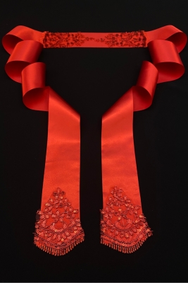 Kırmızı Gelin Kuşağı, Gelin Kurdelesi, Gelin Beli Kemeri, Kardeş Kuşağı, Işıl Işıl Güpürlü