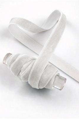 Gri Kadife Kurdele 1cm 5mt, Gelin, Damat, Bohça, Nişan, Çeyiz, Nikah, Hediye, Şeker, Süsleme