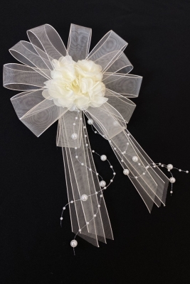 Krem Bohça Süsü, Gelin Damat Çeyiz Düğün Nişan Konvoy Gelin Arabası Sünnet Kına Süsü 5 Adet