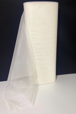 Krem Süsleme Tülü, Bohça Çeyiz Gelin Damat Söz Nişan Nikah Kapı Konvoy Valiz Hediye Süsü, 100x300cm