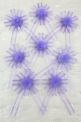 Lila Bohça Süsü, Gelin Damat Çeyiz Düğün Nişan Konvoy Gelin Arabası Sünnet Kına Süsü 1 Adet