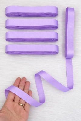 Lila Grogren Kurdele 2 Cm 10 Mt, Bohça Çeyiz Düğün Nikah Söz Doğum Günü Hediye Paketleme Süsleme