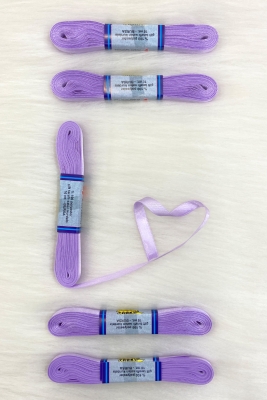 Lila Saten Kurdele 1 Cm 10 Metre, Bohça Çeyiz Özel Gün Hediye Süsleme Kurdelesi