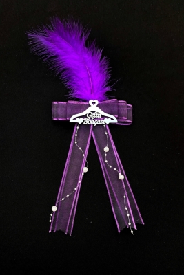 Mor Gelin Bohça Süsü, Damat Çeyiz Valiz Bavul Düğün Nişan Konvoy Sünnet Kına Süsü 5 Adet