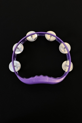 Mor Gelin Nedime Tefi, Kına Gecesi Düğün Sünnet Bride Plastik Zilli Tef, 1 Adet