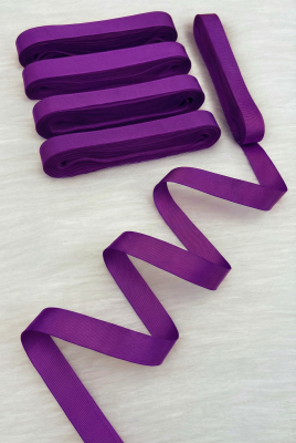 Mor Grogren Kurdele 2 Cm 10 Mt, Bohça Çeyiz Düğün Parti Bride Doğum Günü Hediye Paketleme Süsleme