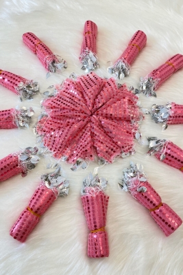 Pembe Halay Mendili, Gelin Mendili, Pullu Halay Mendili 10 Adet