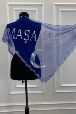 Saks Mavi Maşallah Ve Ayyıldız Sünnet Örtüsü, Sünnet Malzemeleri, Sünnet Kınası, Sünnet Düğünü