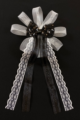 Siyah Damat Bohça Süsü, Çeyiz Düğün Nişan Söz Nikah Gelin Valiz Süsü 1 Adet