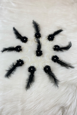 Siyah Nedime Bilekliği, Bride To Be, Bekarlığa Veda Partisi, Düğün, Kına Gecesi Bileklik 10 Adet