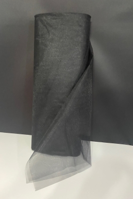 Siyah Süsleme Tülü, Bohça Çeyiz Tepsi Valiz Kapı Doğum Günü Süsleme Tülü, Boy 1 Mt En SABİT 3 Mt