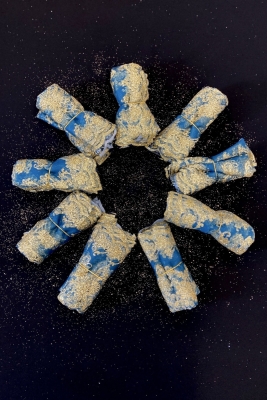 Turkuaz Simli Halay Mendili, Gelin Halay Mendili, 10 Adet