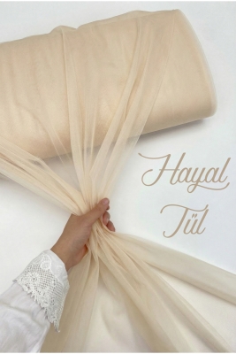 Vanilya Hayal Tül, Nişan Çeyiz Bohça Kapı Doğum Günü Parti Süsleme, Gelin Abiye Türban 100x300cm