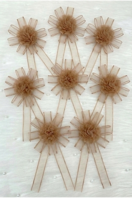 Vizon Bohça Süsü, Gelin Damat Çeyiz Düğün Nişan Konvoy Gelin Arabası Sünnet Kına Süsü 5 Adet