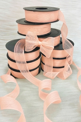 Yavru Ağzı Keten Nopeli Kurdele 2,5 Cm 20 Metre, Bohça Çeyiz Özel Gün Hediye Süsleme Kurdelesi