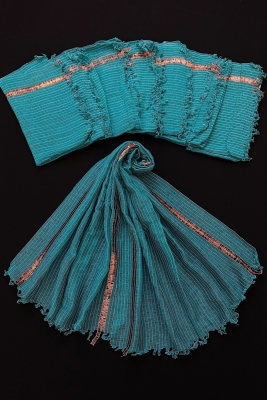 Yeşil Nedime Şal, Konvoy Süsü, Kına Süsü, Hediyelik Dağıtmalık Fular 10 Adet