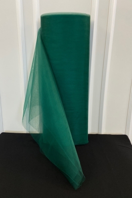 Zümrüt Yeşili Süsleme Tülü, Bohça Çeyiz Gelin Damat Nişan Nikah Konvoy Valiz Hediye Süsü, 100x300cm